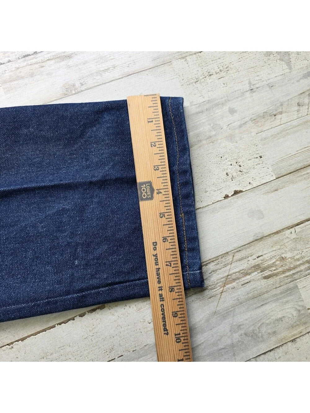 Wrangler FR Flame Resistant Relaxed Fit Jeans Mens 34x32 Blue Denim 10FR31MWZ